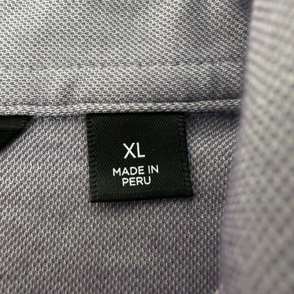 Travis Mathew Mens Polo Shirt Size XL Gray Cotton/Polyester Blend - Picture 3 of 9